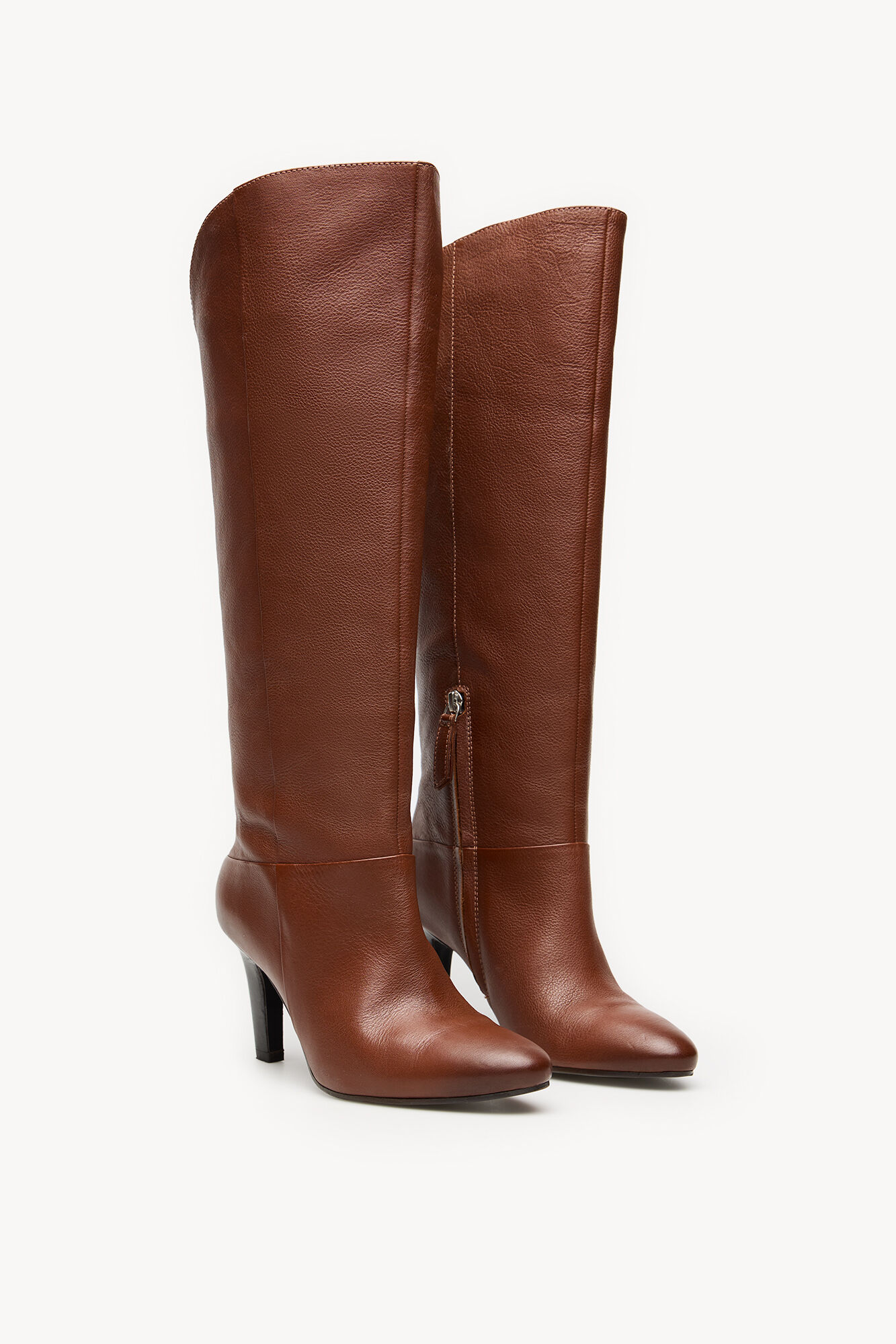 Hoss Intropia Lidia. Botas de pele de cano alto