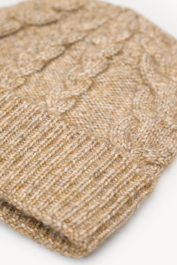 Hoss Intropia Naroa. Gorro malha Beige
