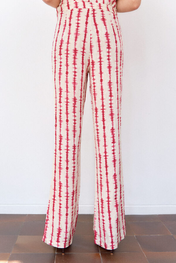 Hoss Intropia Joana. Pantalones de jacquard estampados Multicolor