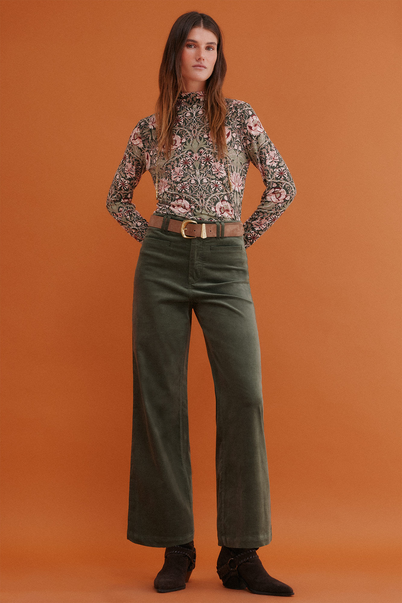 Hoss Intropia Paulette. Pantal&oacute;n wide leg