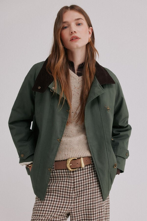 Hoss Intropia Dara. Deportiva cruzada Kaki