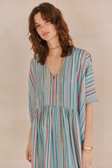 Hoss Intropia Lina. Vestido estampado. Multicolor