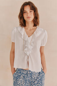 Hoss Intropia Blusa Gema Ruffle