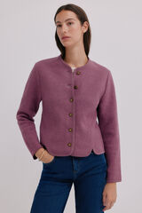 Hoss Intropia Zoe. Jaqueta austr&iacute;aca Roxo