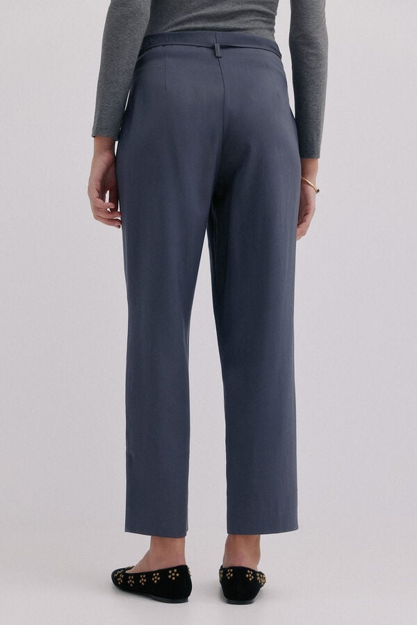 Hoss Intropia Piper. Cal&ccedil;a de la&ccedil;ada Cinzento