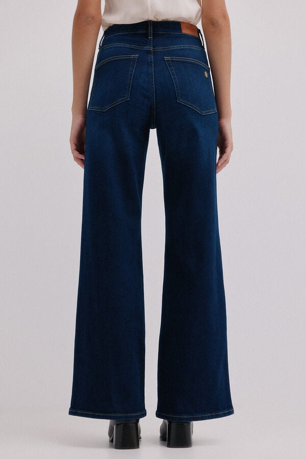 Hoss Intropia Benedetta. Vaqueros rectos Azul marino