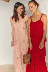 Hoss Intropia Griselda. Top fluido rojo