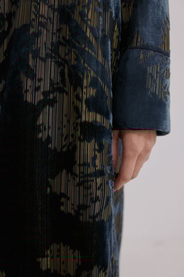 Hoss Intropia Elodie. Chaqueta jacquard Azul marino