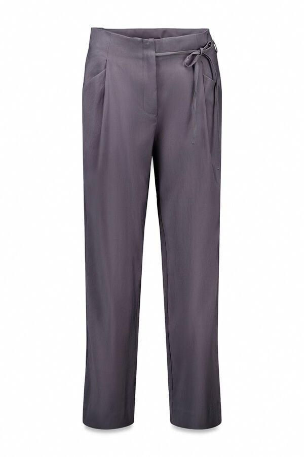 Hoss Intropia Piper. Cal&ccedil;a de la&ccedil;ada Cinzento