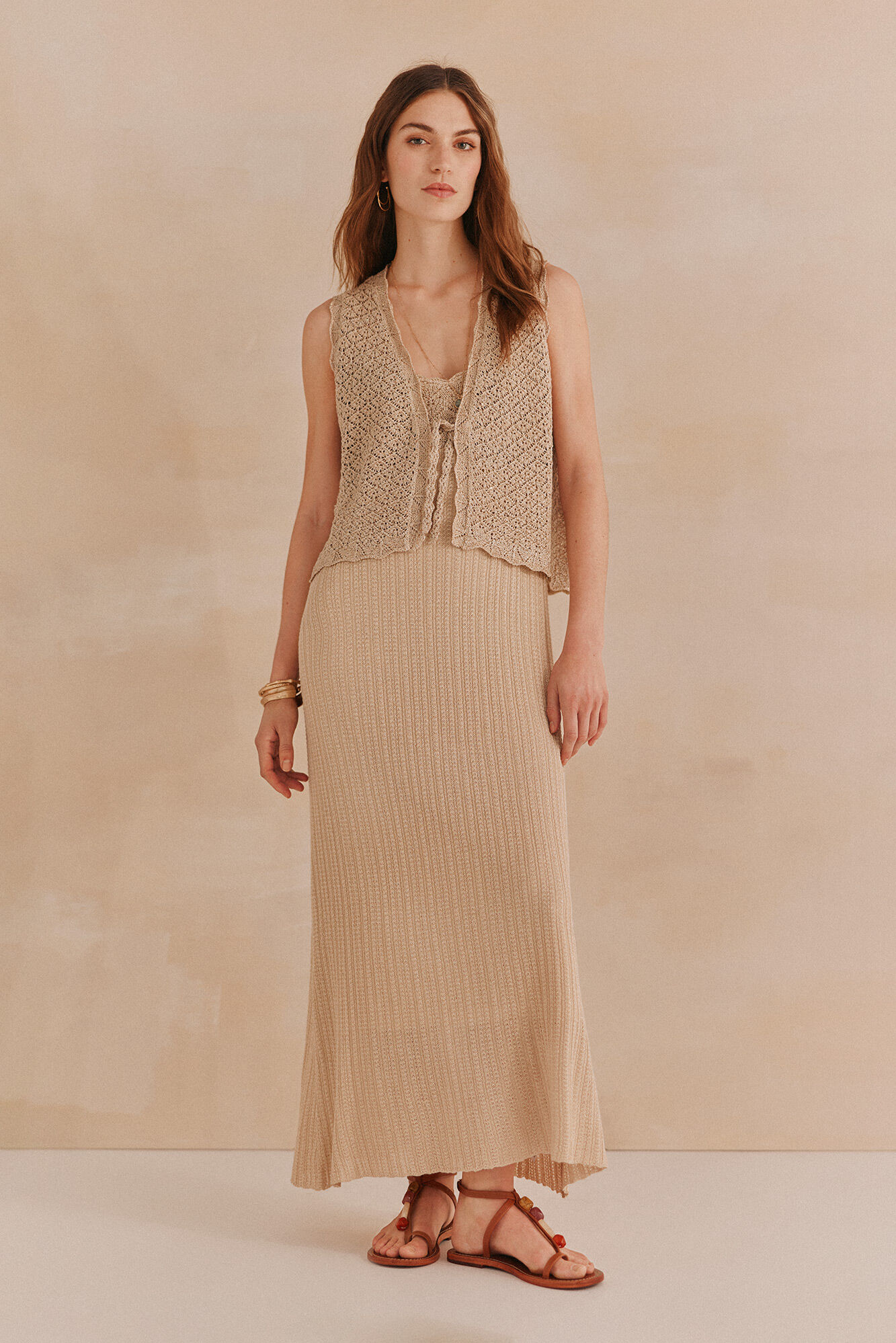 Hoss Intropia Nerea. Chaleco punto.