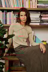 Hoss Intropia Nabila. Top con detalle de nudo Verde