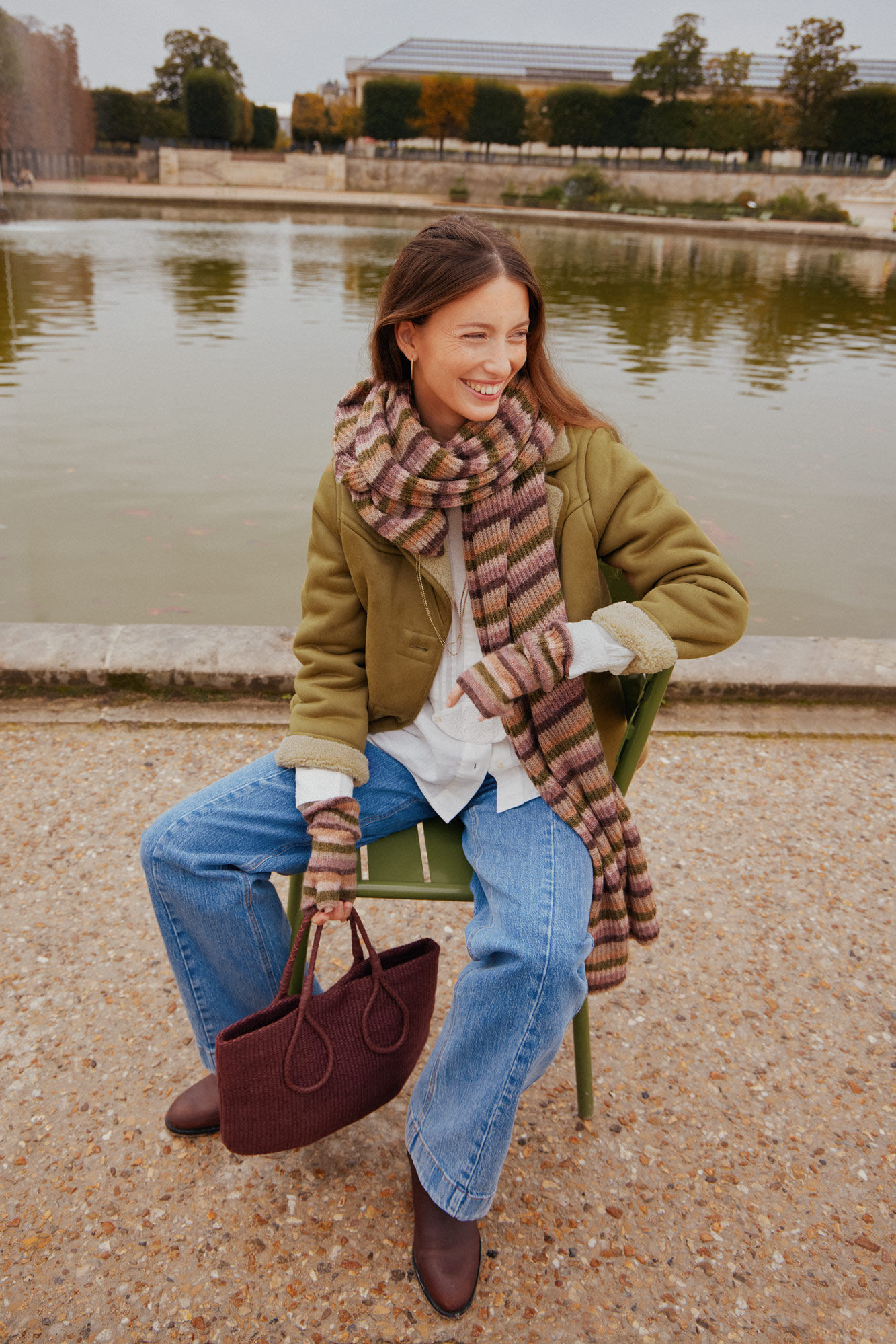 Hoss Intropia Dania. Chaqueta doble faz corta