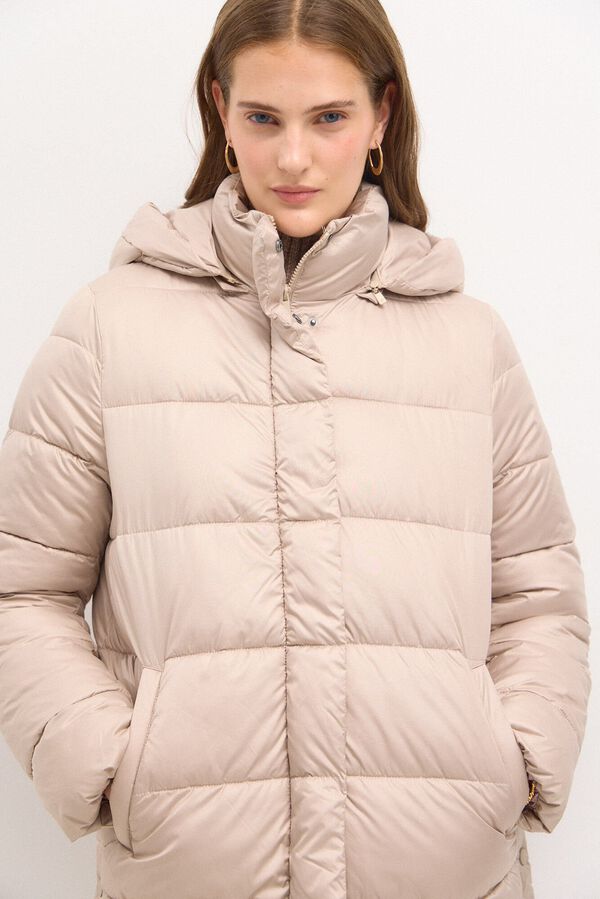 Hoss Intropia Dakota. Anoraque longo e grande Beige