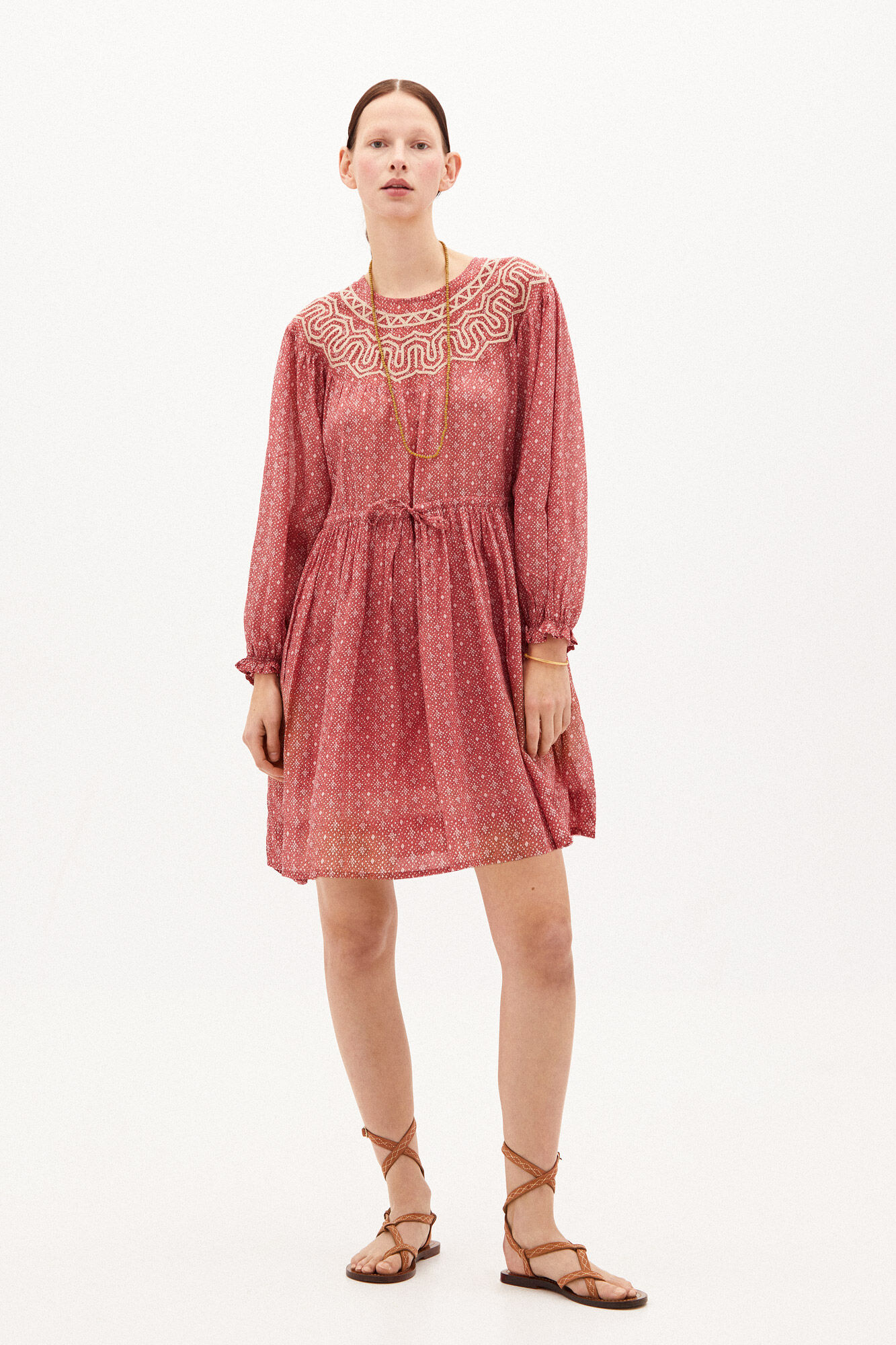 Hoss Intropia Agara. Vestido curto estampado