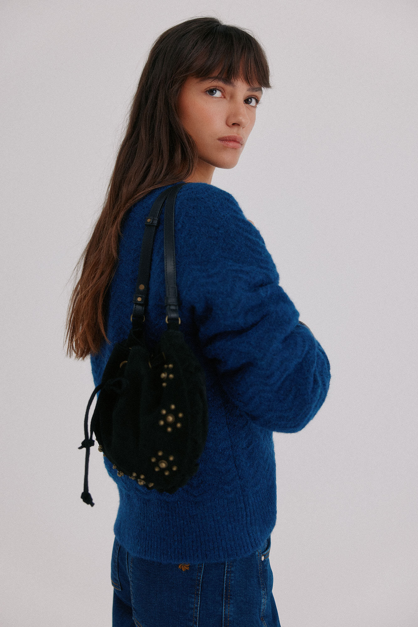 Hoss Intropia Numa. Bolsa de mala de tiracolo de croute