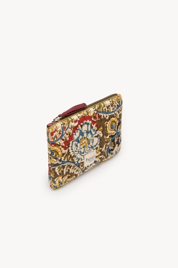 Hoss Intropia Laura. Carteira estampada acolchoada Multicolorido