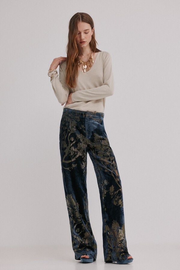 Hoss Intropia Isolina. Jersey de l&uacute;rex Beige