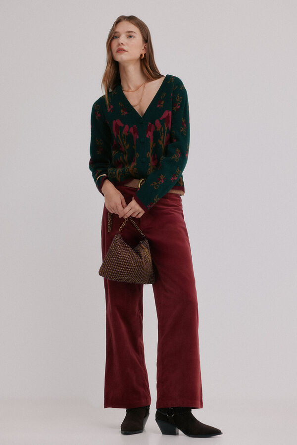 Hoss Intropia Itzel. C&aacute;rdigan jacquard Multicolor