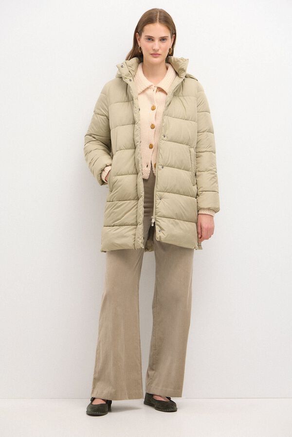 Hoss Intropia Dakota. Anoraque longo e grande Verde