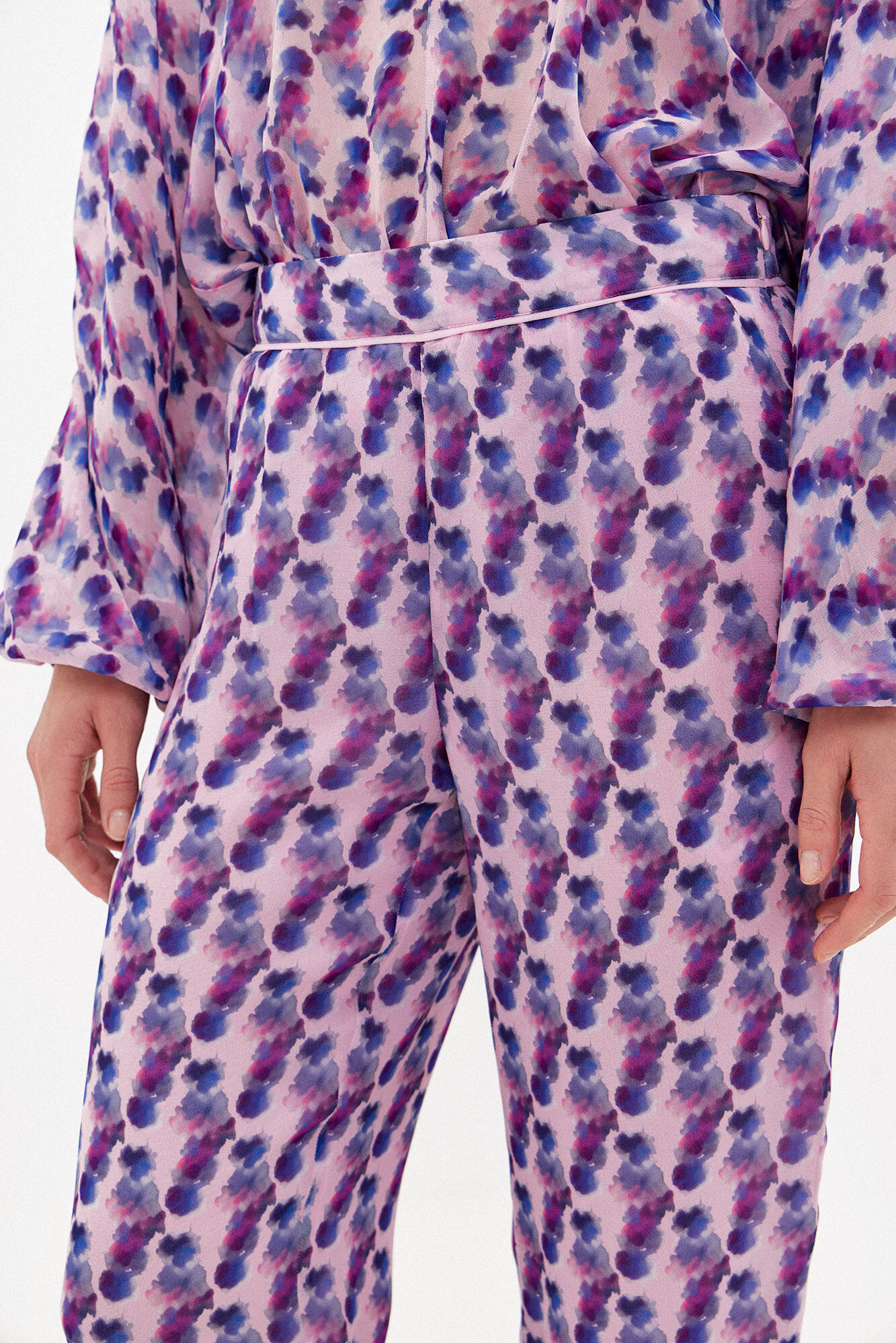 Hoss Intropia Pandora. Pantal&oacute;n fluido estampado