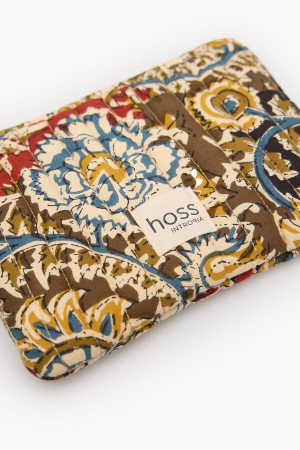 Hoss Intropia Laura. Carteira estampada acolchoada Multicolorido