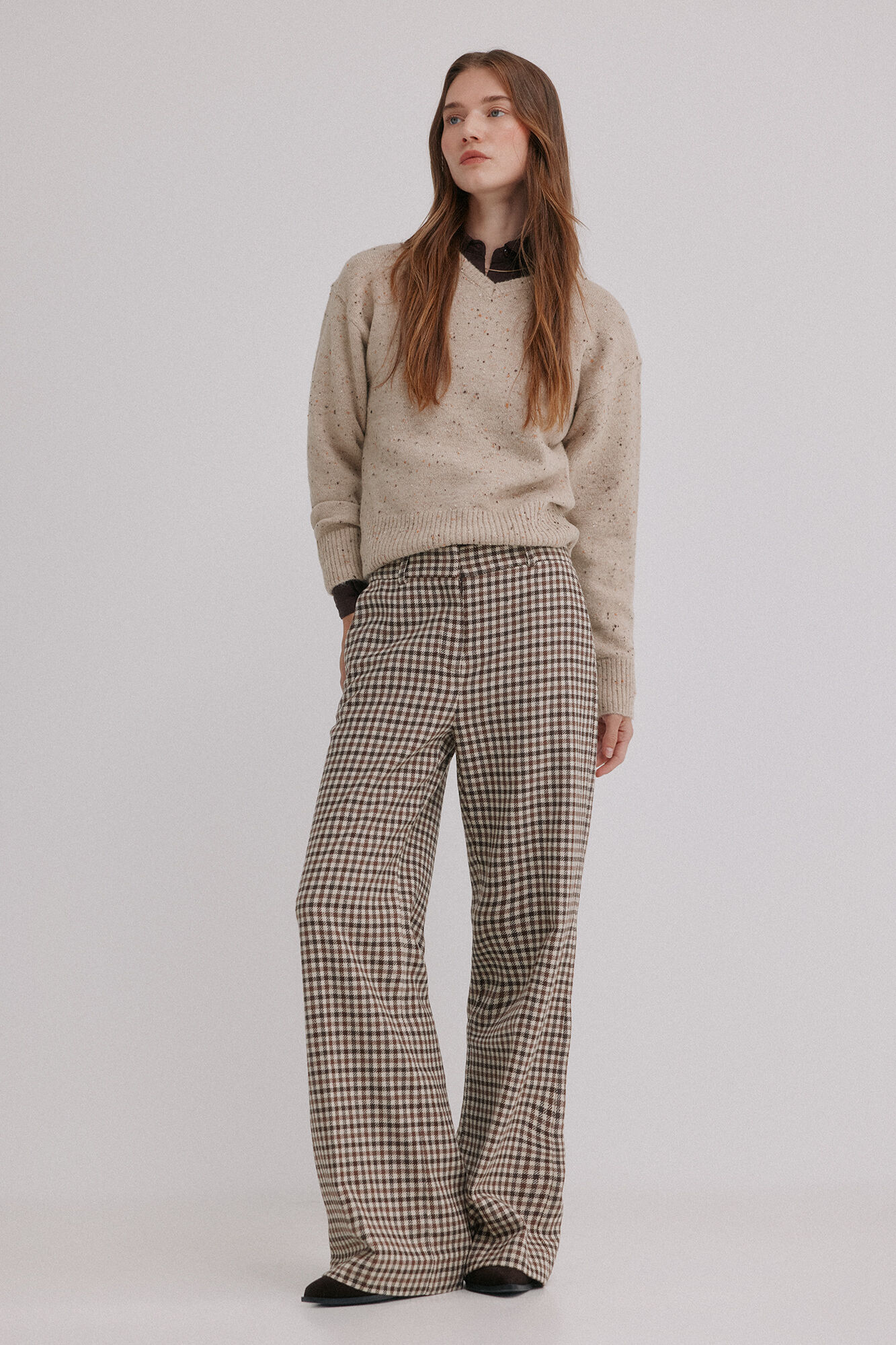 Hoss Intropia Prado. Pantal&oacute;n a cuadros