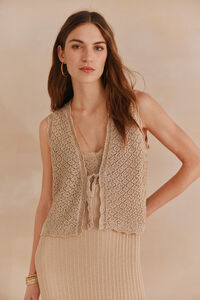 Hoss Intropia Nerea. Colete de malha.