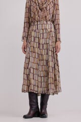 Hoss Intropia Rita. Falda fluida Lila