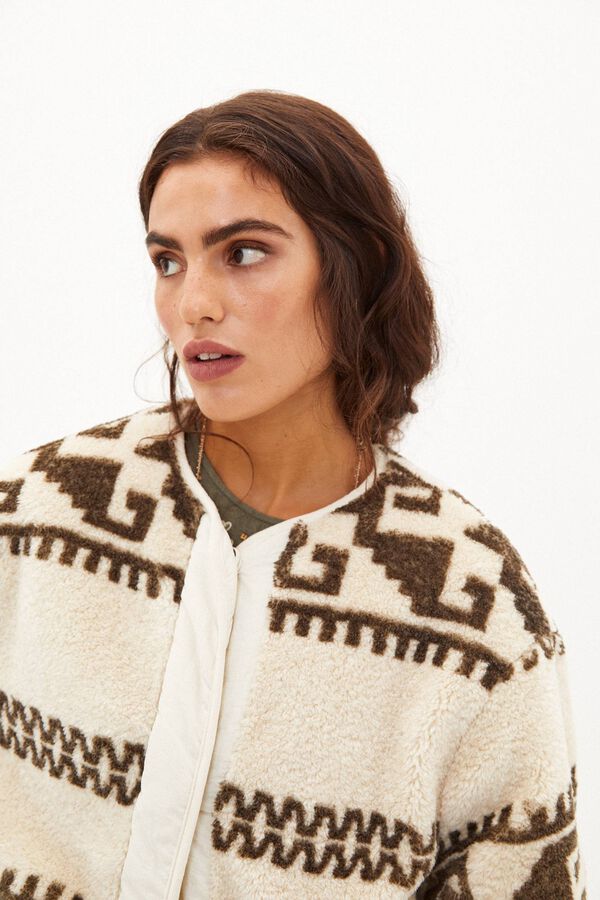 Hoss Intropia Margot. Anoraque revers&iacute;vel curto Multicolorido