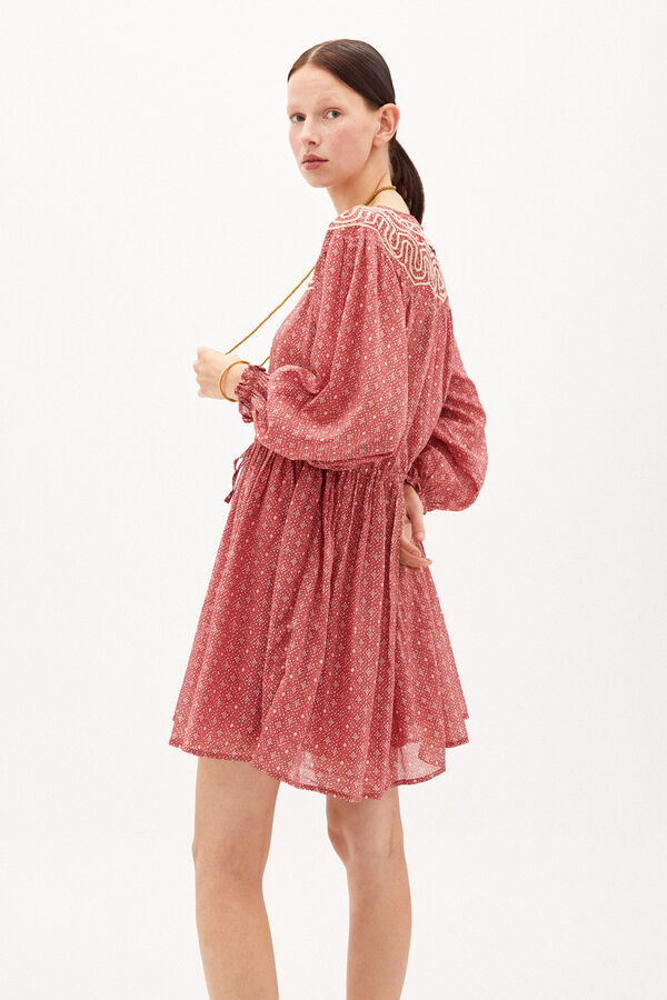 Hoss Intropia Agara Vestido corto estampado Rosa