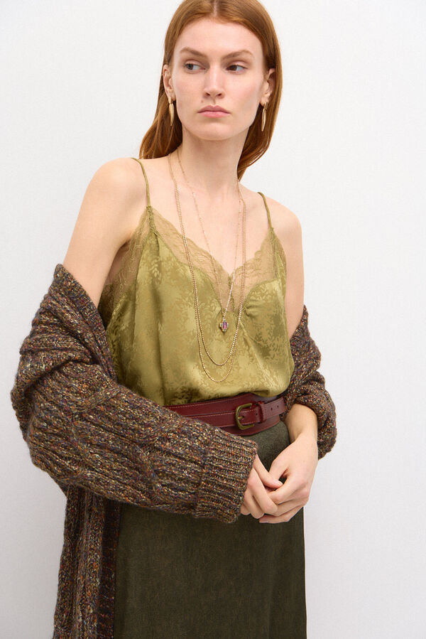 Hoss Intropia Cintia. Parte superior fixa Verde