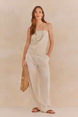 Hoss Intropia Greta. Top palabra de honor Marfil