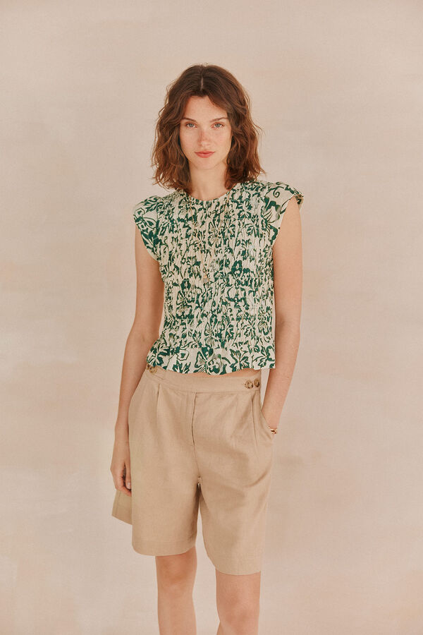 Hoss Intropia Marjorie. Top estampado Multicolorido