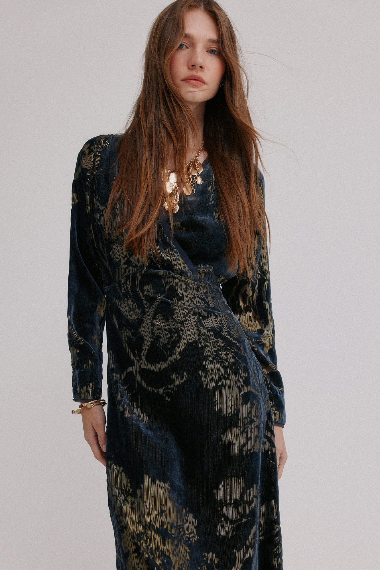 Hoss Intropia Adriana. Vestido jacquard