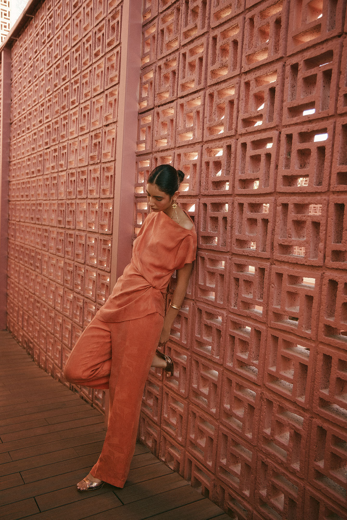 Hoss Intropia Petra. Pantalones jaquard