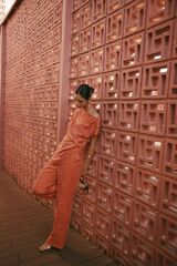 Hoss Intropia Petra. Cal&ccedil;as jaquard Laranja