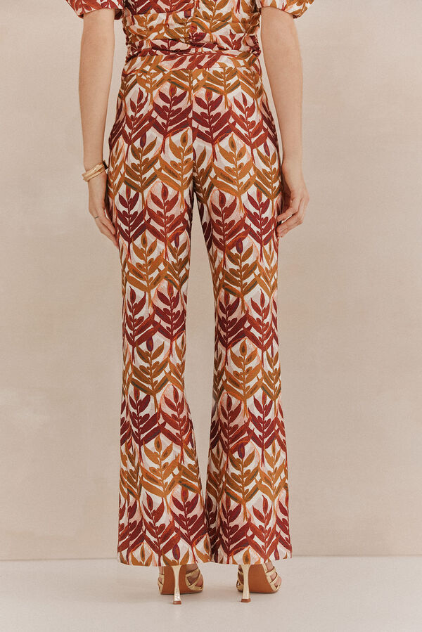 Hoss Intropia Parila. Calças fluídas Castanho