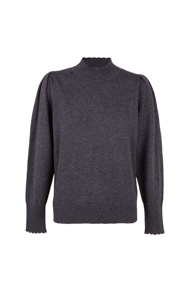 Hoss Intropia Ingrid. Jersey manga larga Gris
