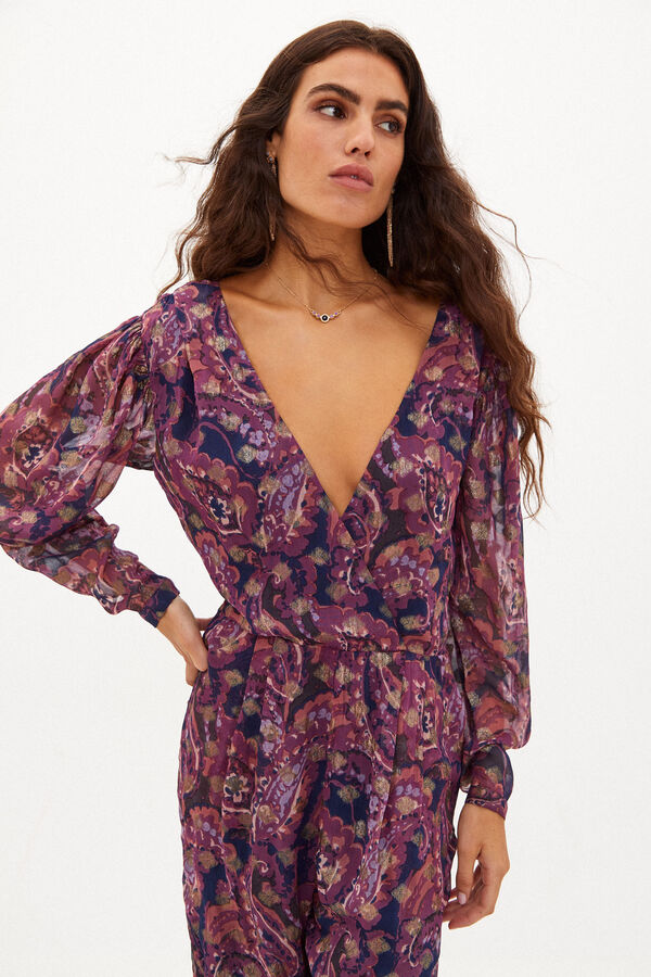 Hoss Intropia Millie. Mono fluido estampado Multicolor