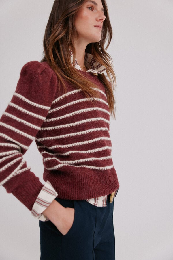 Hoss Intropia Ninnette. Camisola riscas Granada