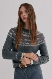 Hoss Intropia Nia. Jersey con motivos