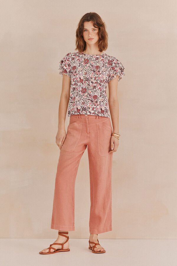 Hoss Intropia Marian. Camiseta estampada Multicolor