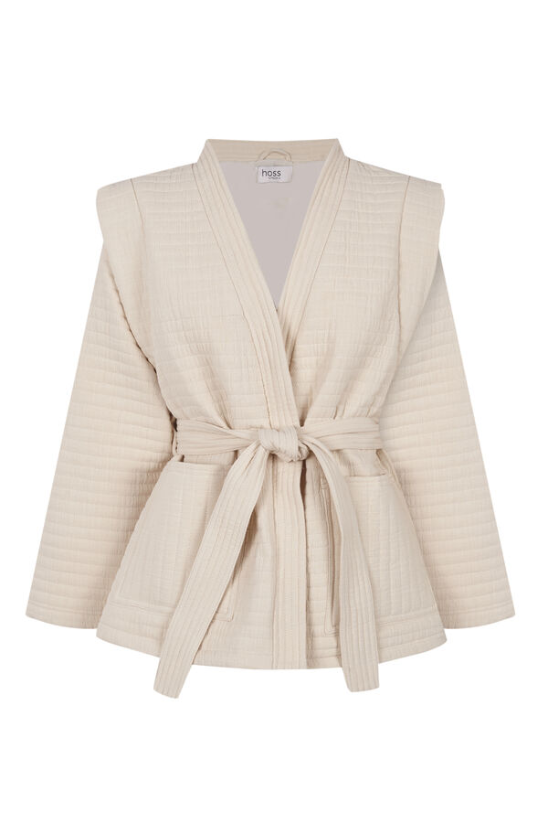 Hoss Intropia Natalia Chaqueta de algod&oacute;n Marfil