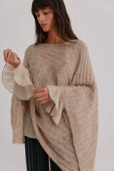 Hoss Intropia N&auml;elle. Capa de malha Beige