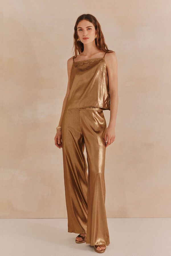 Hoss Intropia Polina. Calças de festa Ecru