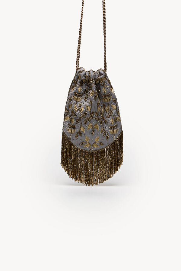 Hoss Intropia Madelyn. Mala bordada Castanho