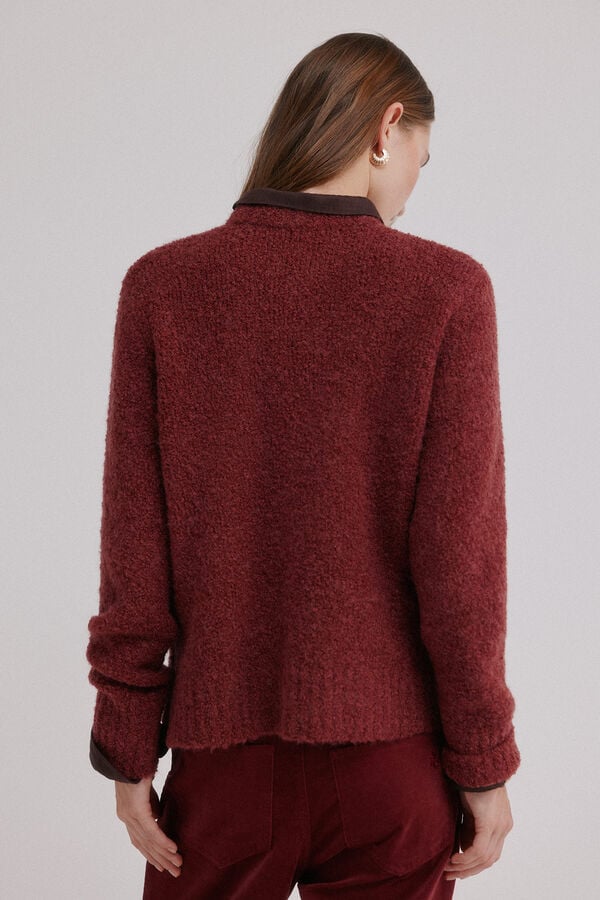Hoss Intropia Irati. Camisola boucl&eacute; Granada