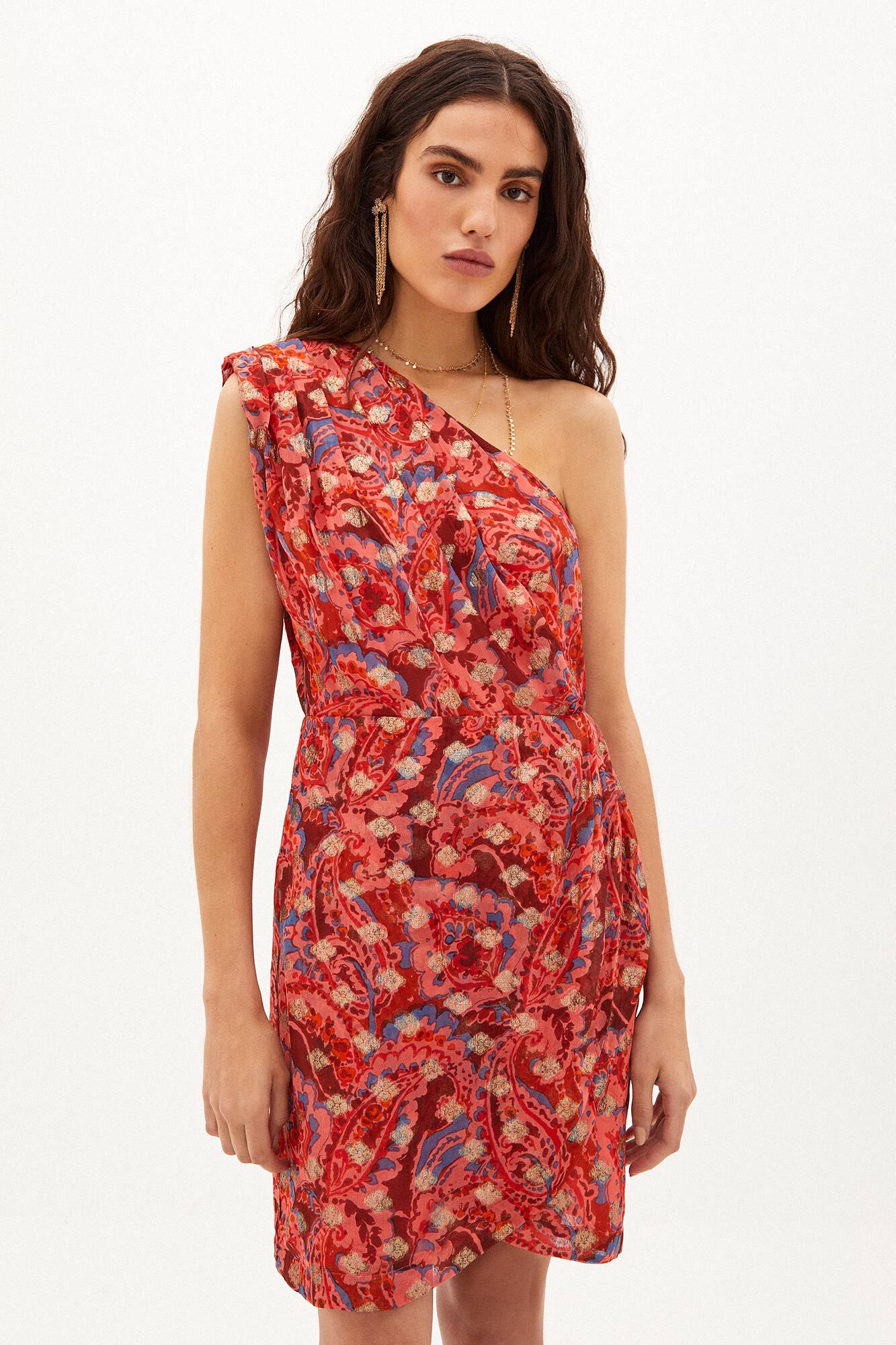 Hoss Intropia Mariela. Vestido corto asim&eacute;trico