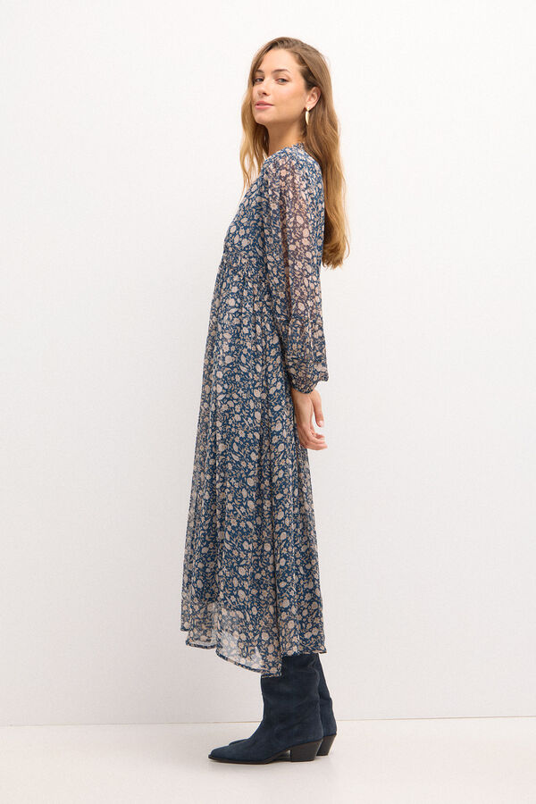 Hoss Intropia Rosalia. Vestido de diario. Azul