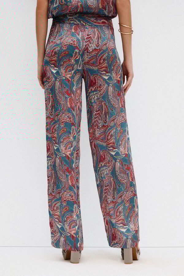 Hoss Intropia Paloma. Pantalones estampados Multicolor